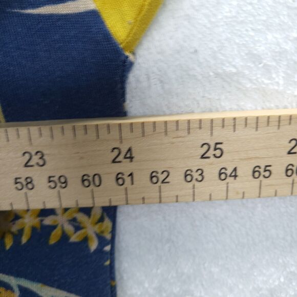 Tommy Bahama Dress Womens XL Blue All Over Print Tropical Beachwear Stretch - Picture 2 of 7